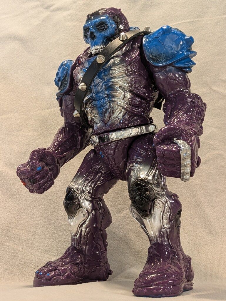 三毛玩具 悪夢戦争シリーズ 髑髏ボーグ 紫成型/青/黒/銀 - メルカリ