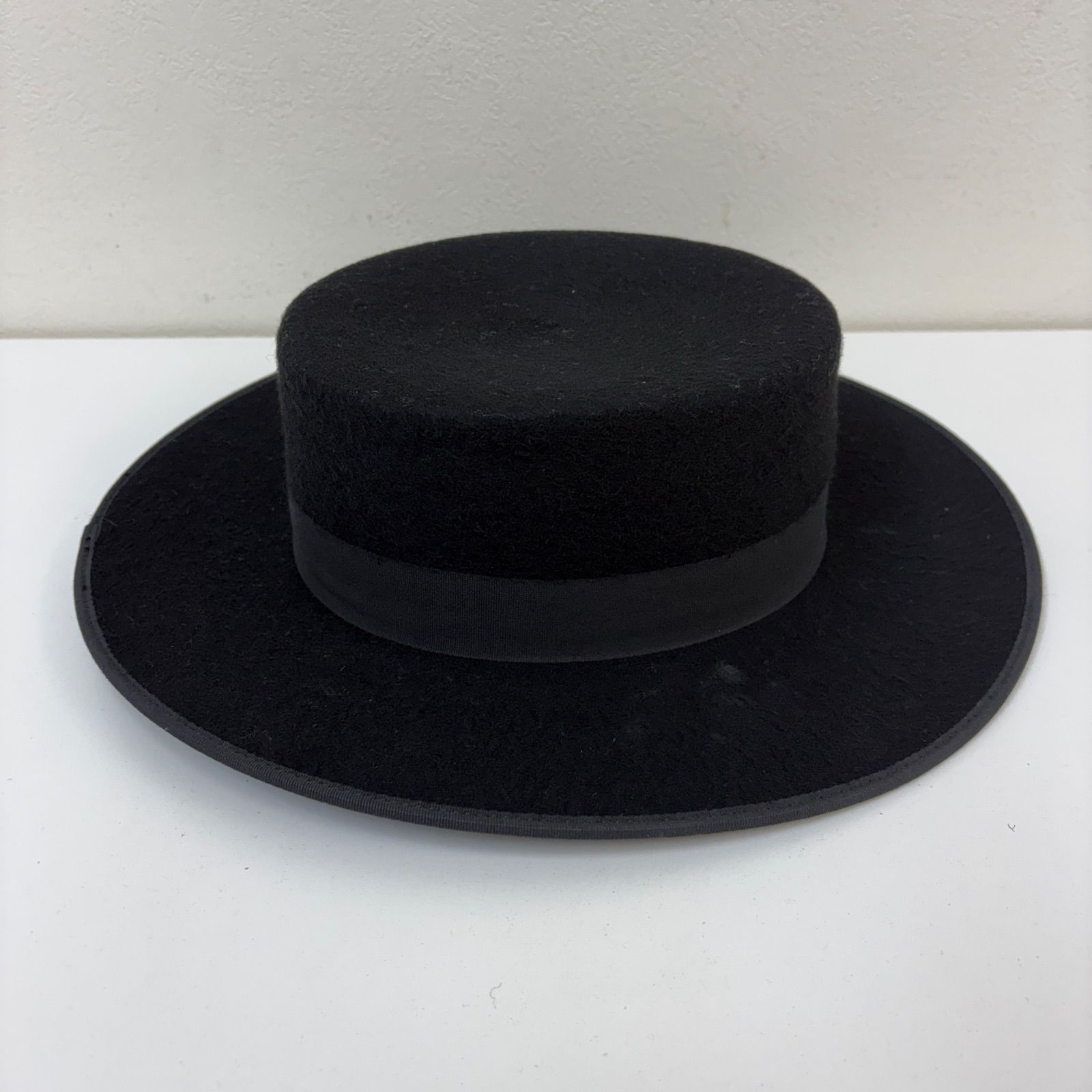 IBERIA SEVILLA】コルドベス フラメンコ 帽子 ハット 55サイズ 黒