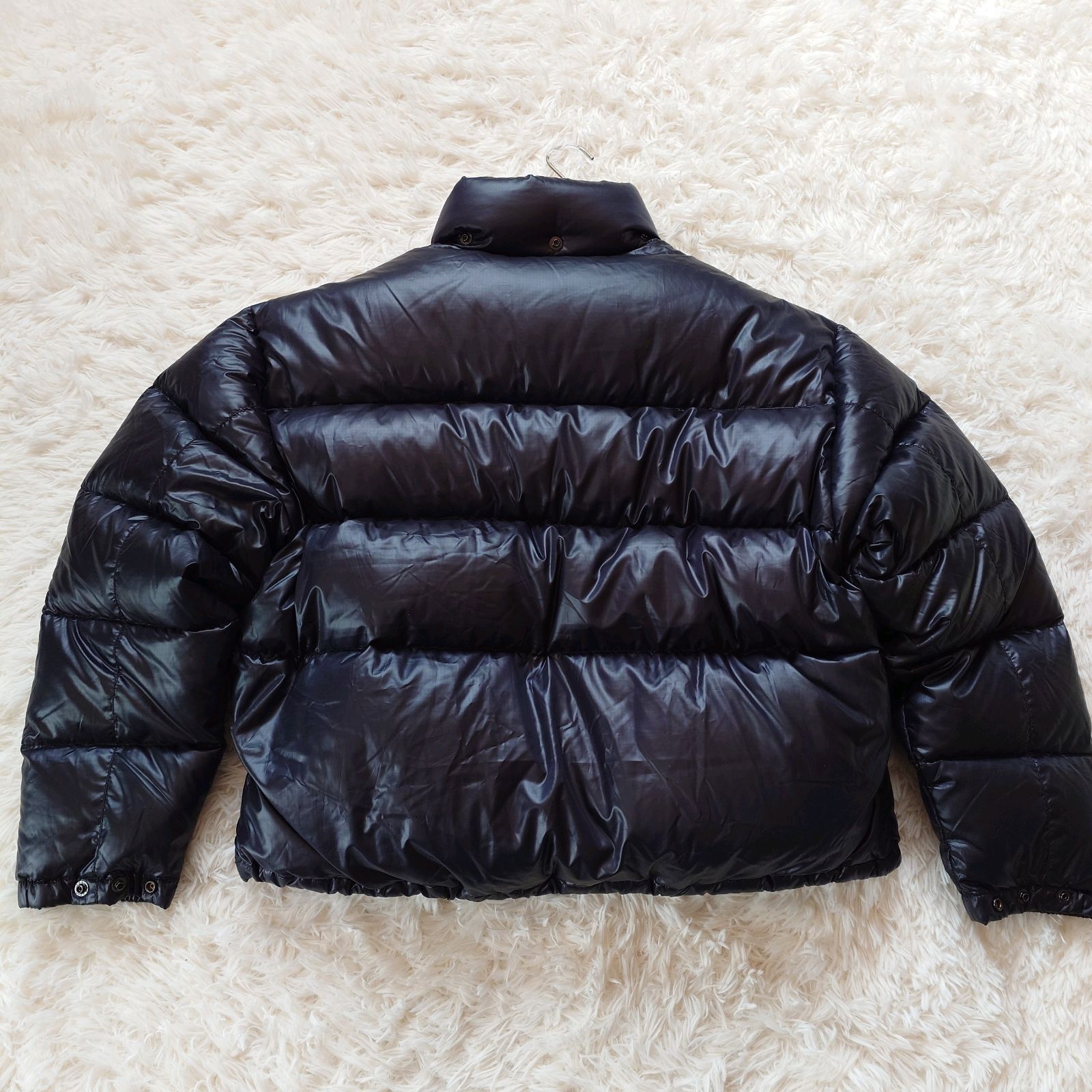 90s ウールリッチ Wool rich 短丈 Y2K 肉厚 ダウンジャケット ロゴ