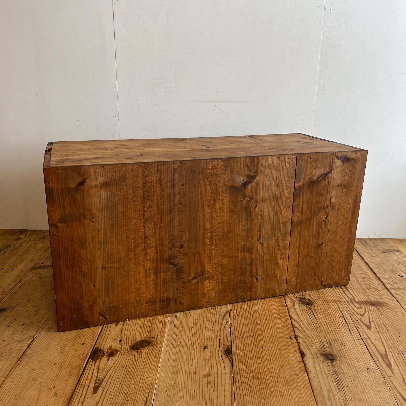 アンティーク チェスト 箪笥 ローボード テレビ台 昭和レトロ 3段 y457