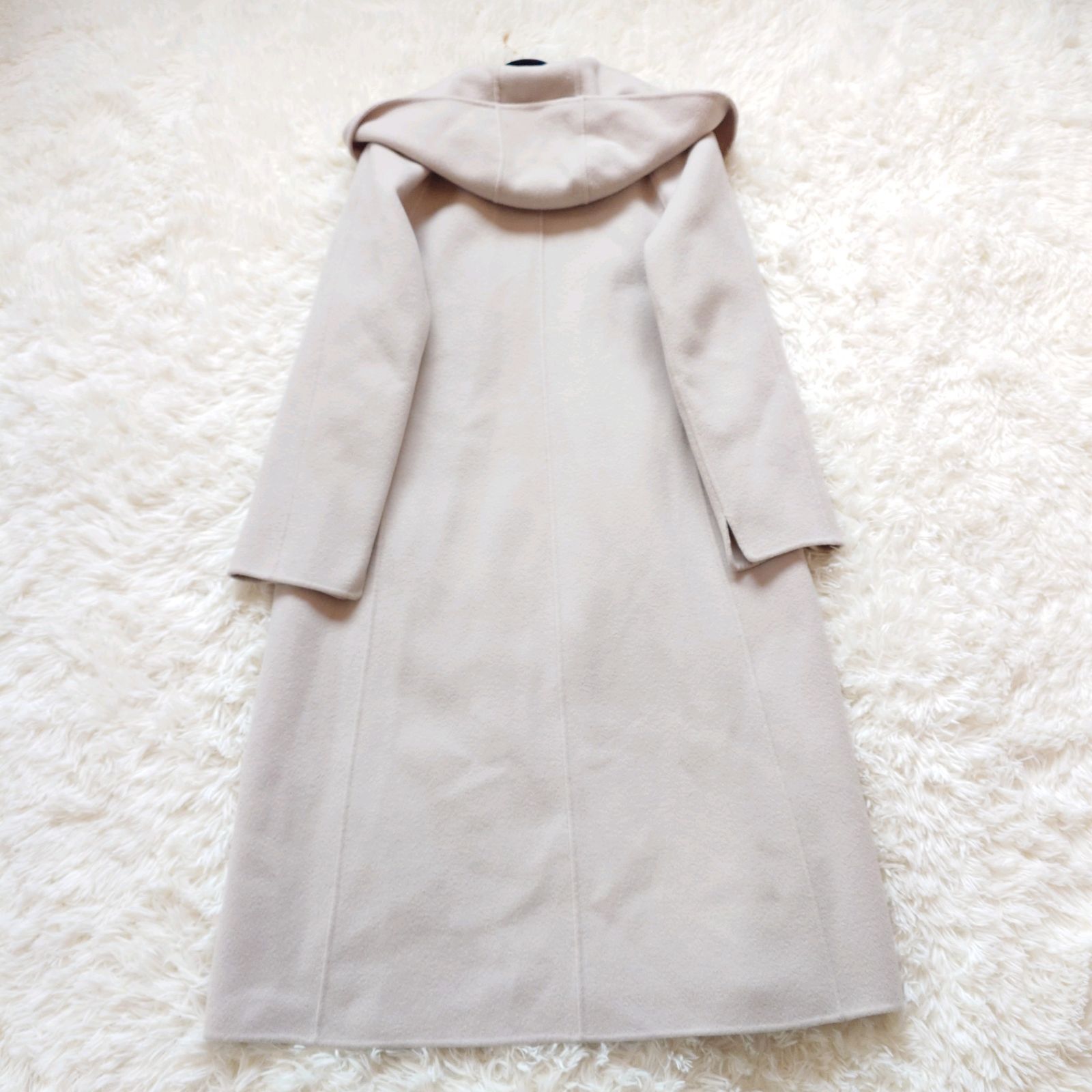 アナイ ANAYI シャルムビーバーショールコート ダブルフェイス リバー