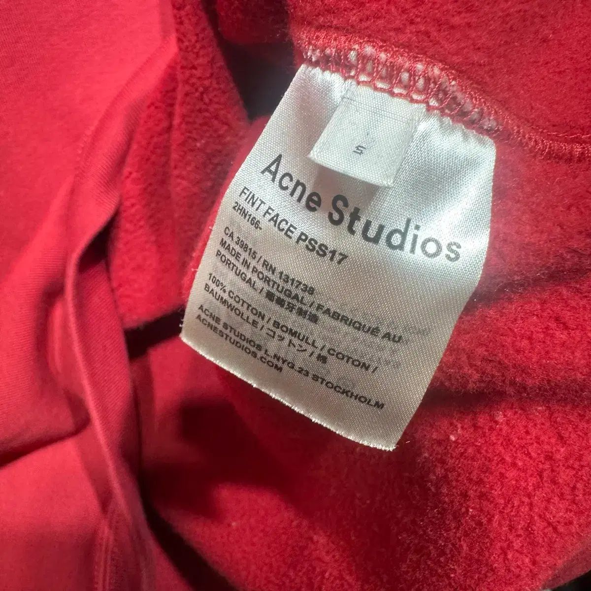 正規品) Acne Studios アクネストゥディオズ スウェット 出品 - メルカリ