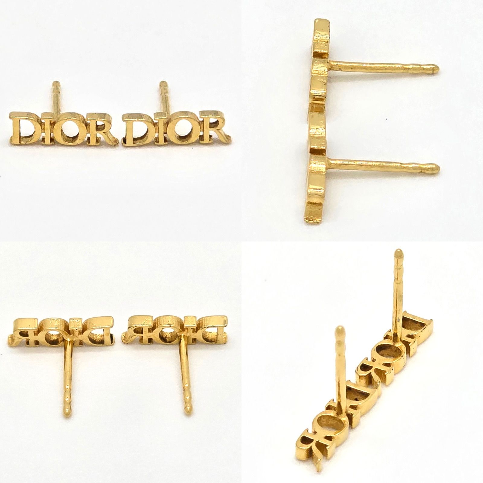 DIOR ディオール Dio(r)evolution ピアス 両耳 ホワイト レジンパール
