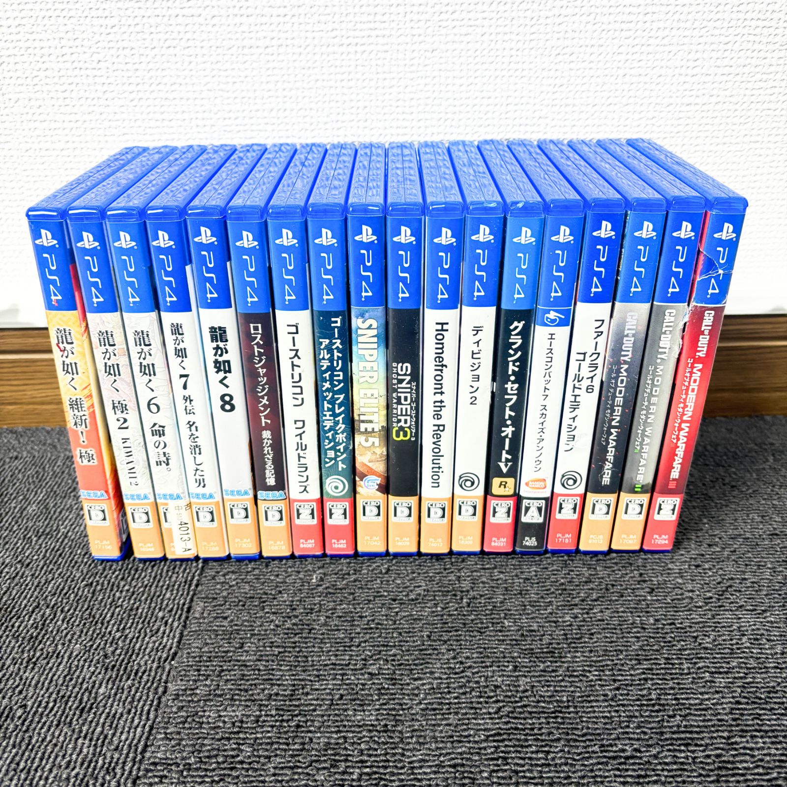 PS4のゲームソフト バラ売り PS4 ゲームソフト 18点まとめ バラ売り不可 現状品 - メルカリ