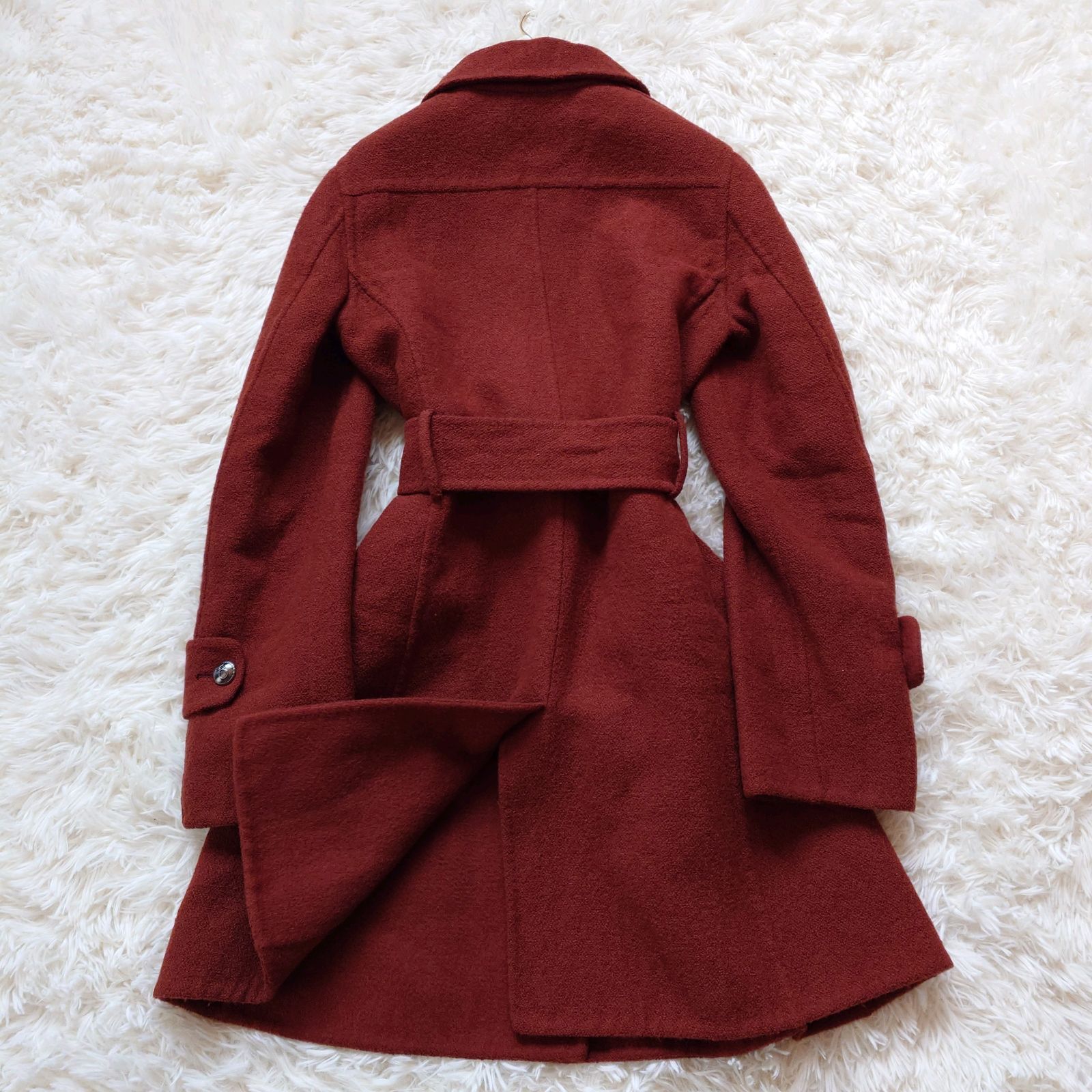 サルヴァトーレフェラガモ Salvatore Ferragamo リバーコート ダブル