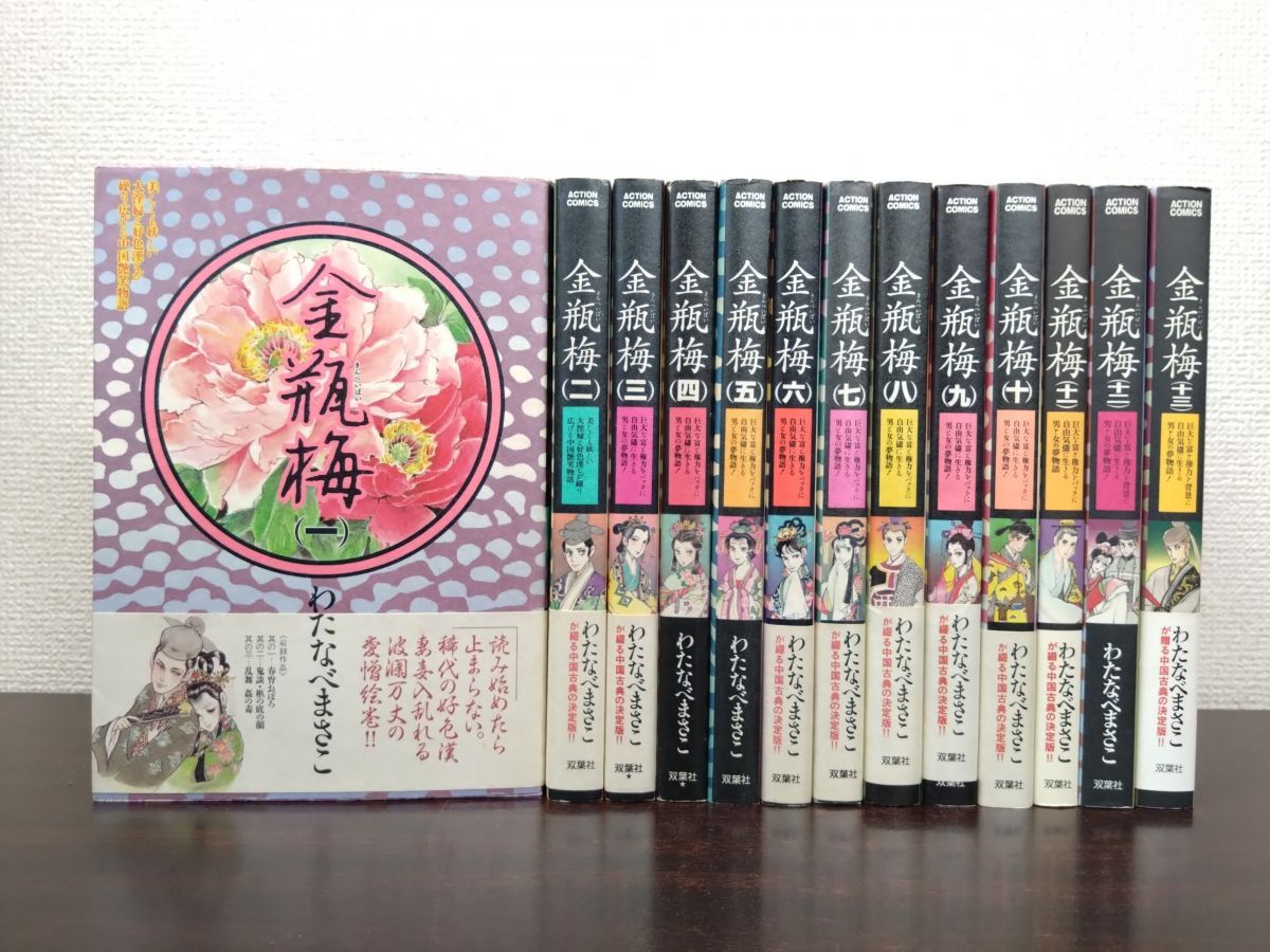 金瓶梅 全巻セット／13巻揃 わたなべまさこ／著 双葉社 - メルカリ