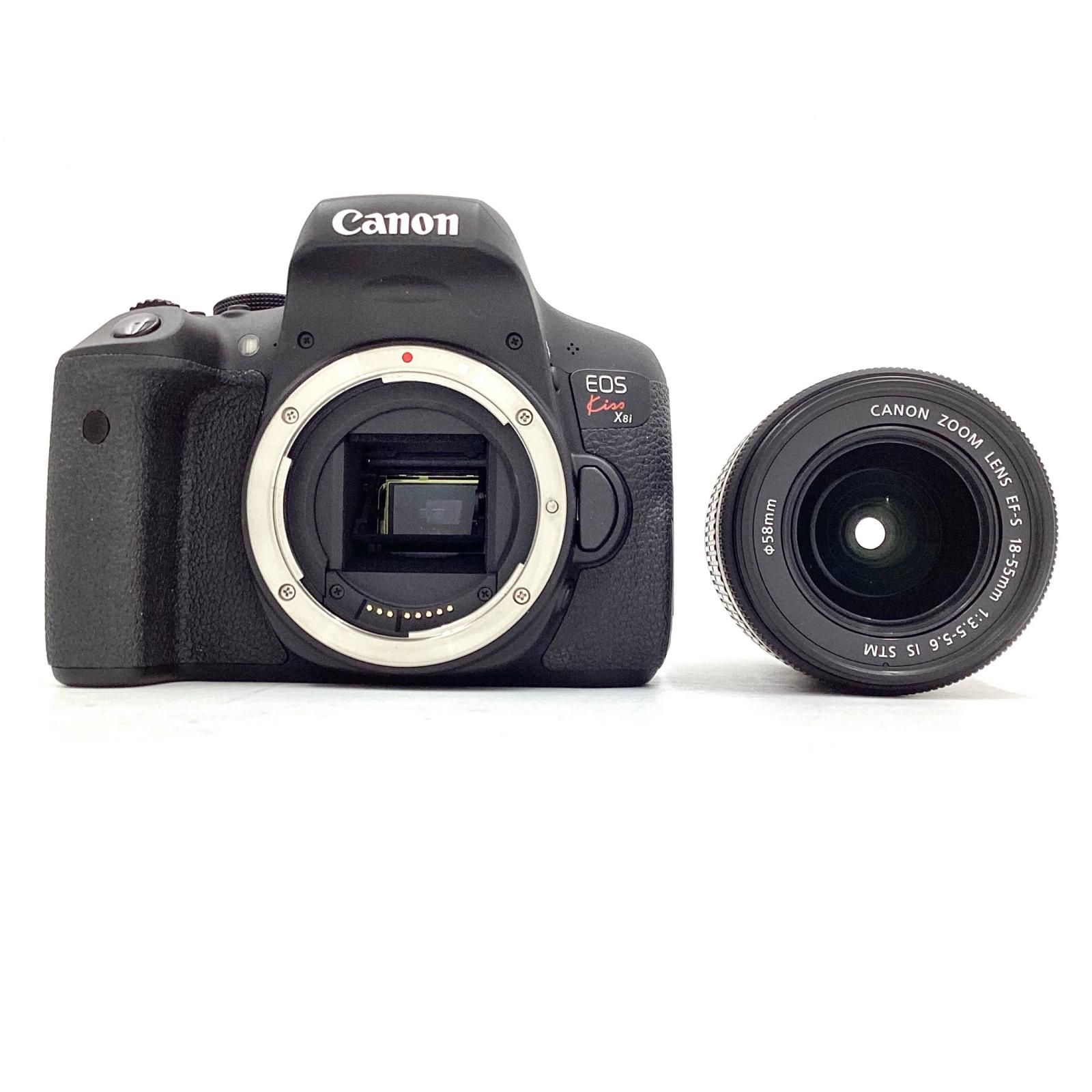 全額返金保証】【最速発送】Canon デジタル一眼 EOS Kiss X8i EF-S18