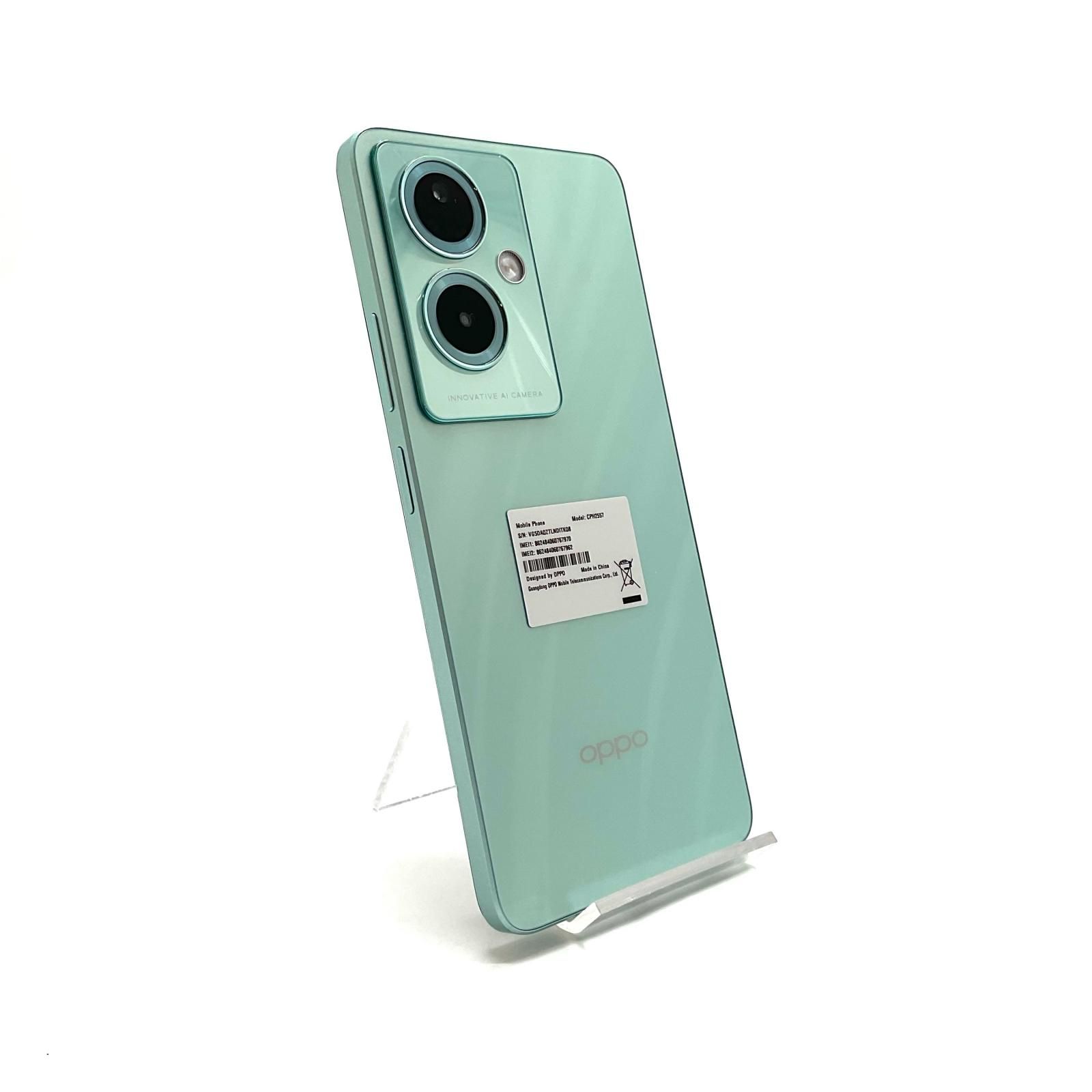 OPPO 79A 5G (CPH2557)SIMフリー　中古美品　グローグリーン 中古】OPPO A79 5G 128GB グローグリーン CPH2557GR SIMフリー