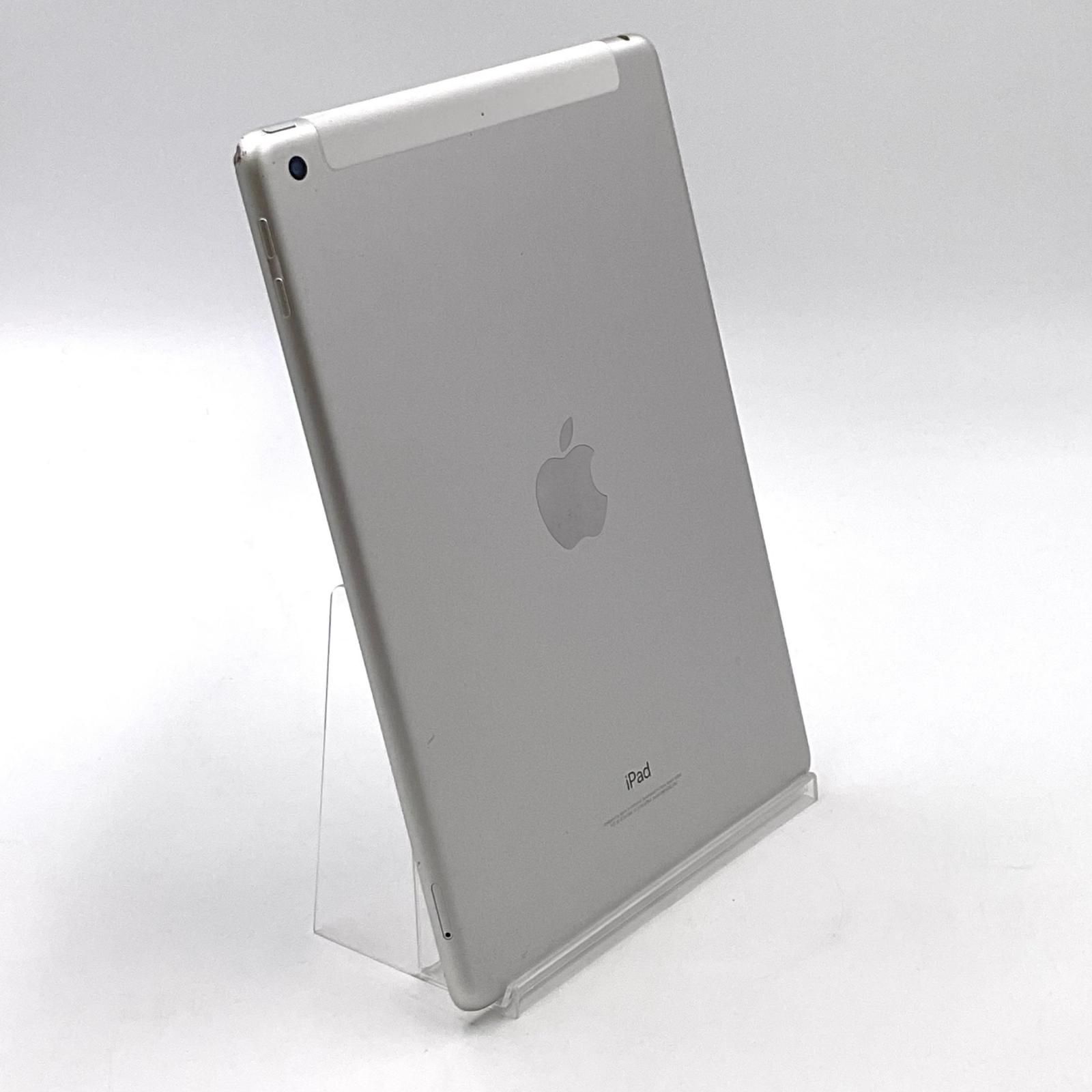 Apple iPad 第6世代 128GB シルバー WiFi+Cellular au 白ロム 動作確認