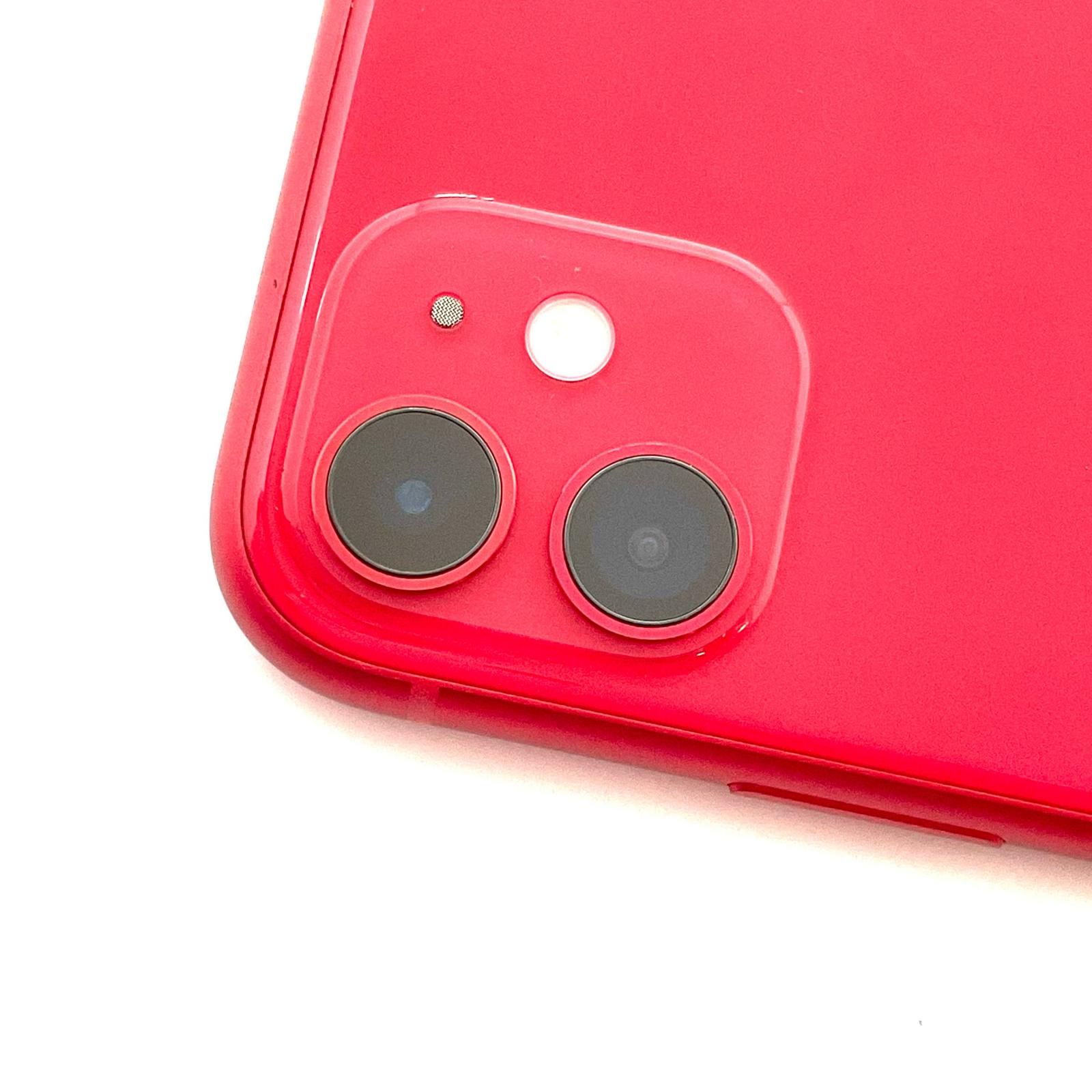 iPhone 11 64GB (PRODUCT)RED docomo 白ロム 動作確認済 75%【全額返金