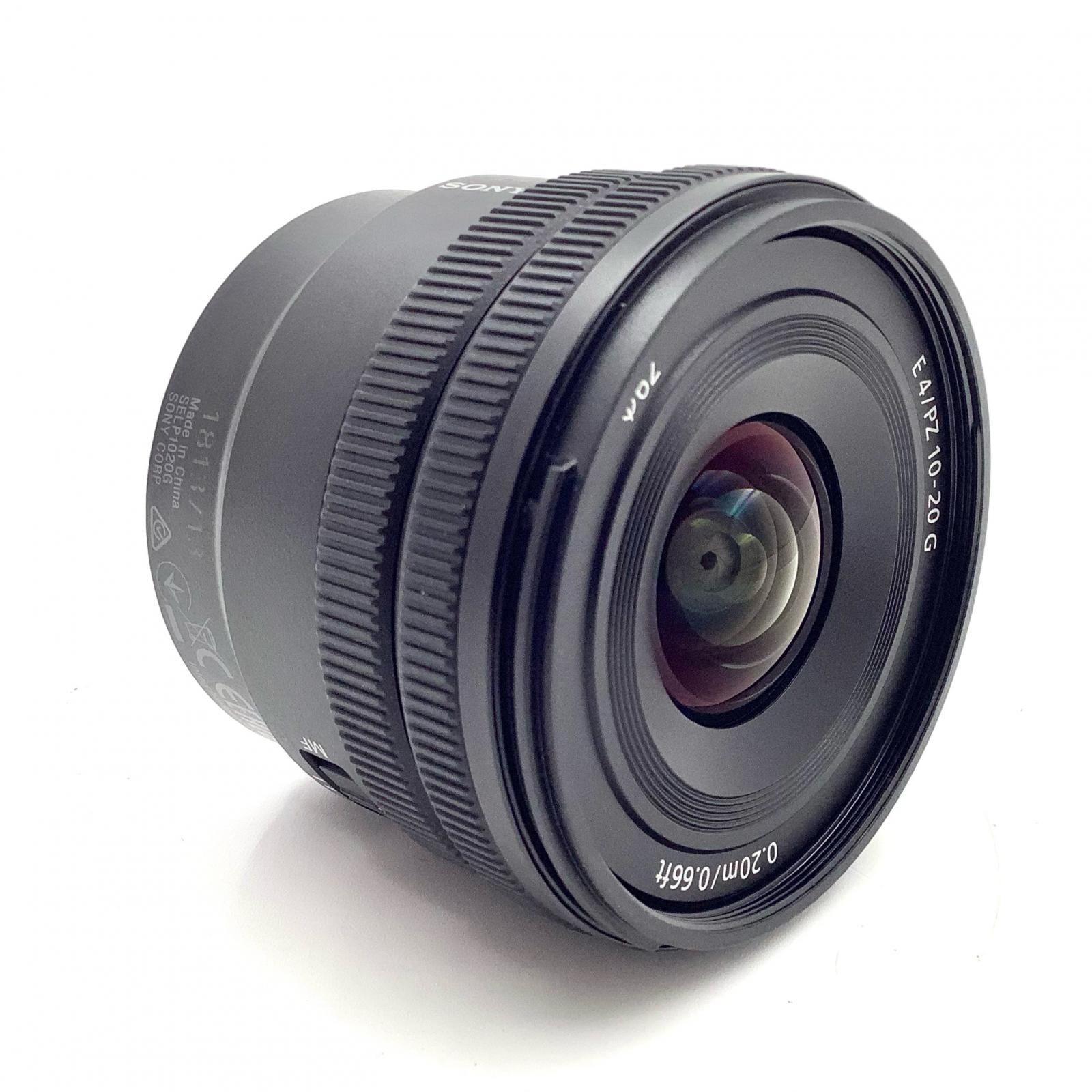 全額返金保証】【最速発送】Sony E PZ 10-20mm F4 G SELP1020G 美品