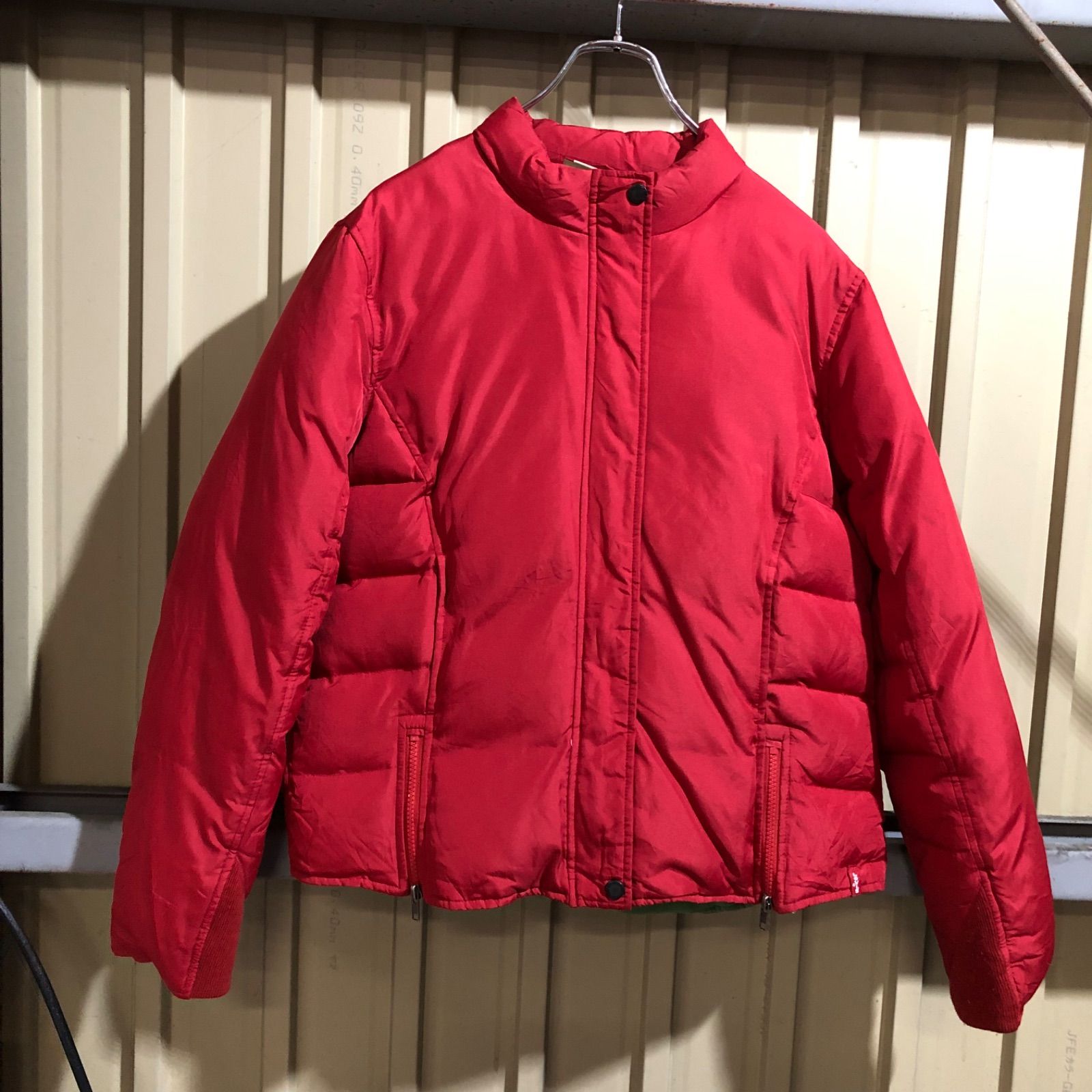 1304 Levi's RED TAB ダウンジャケット レッド L リーバイス