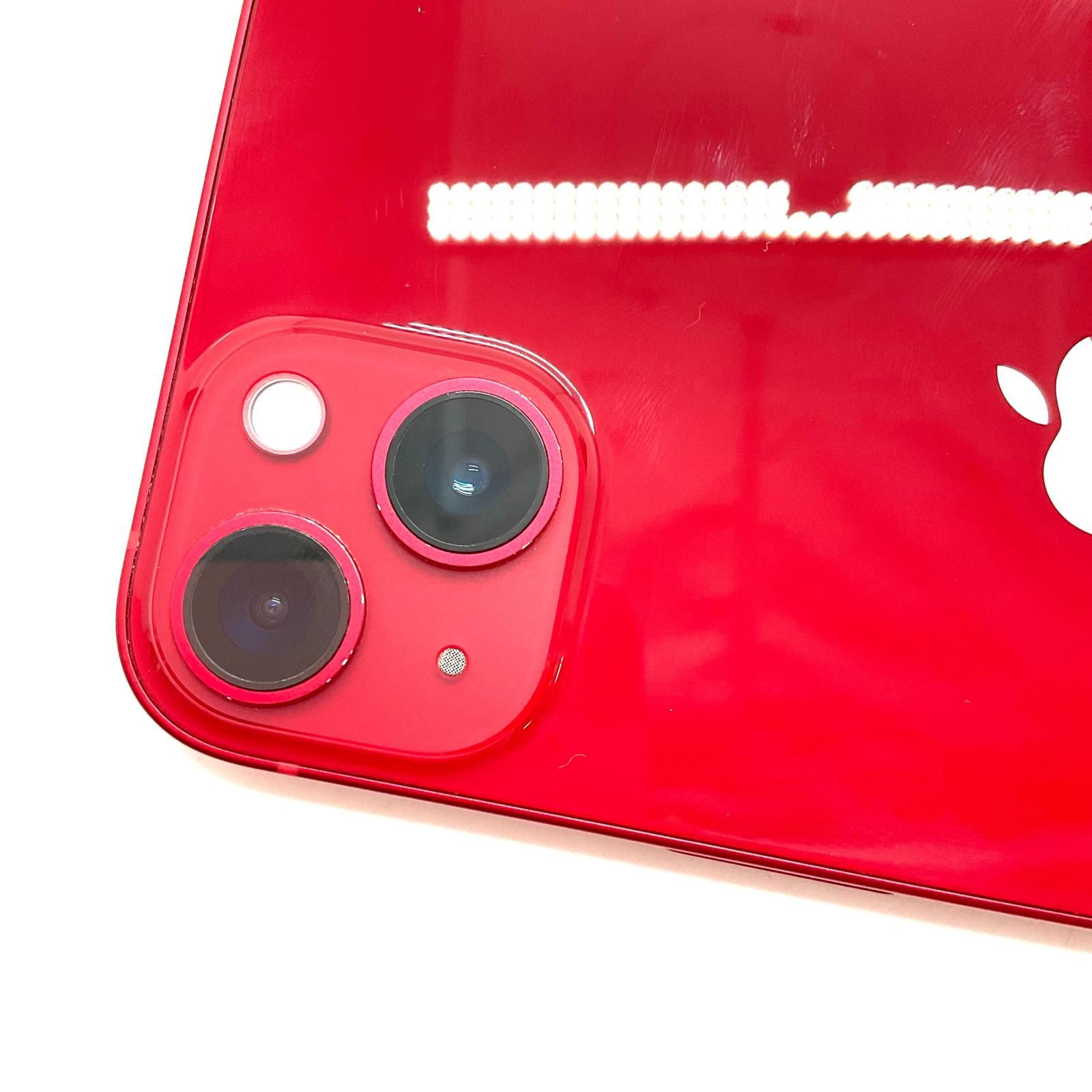 全額返金保証】【最速発送】 iPhone 13 128GB (PRODUCT)RED SIMフリー