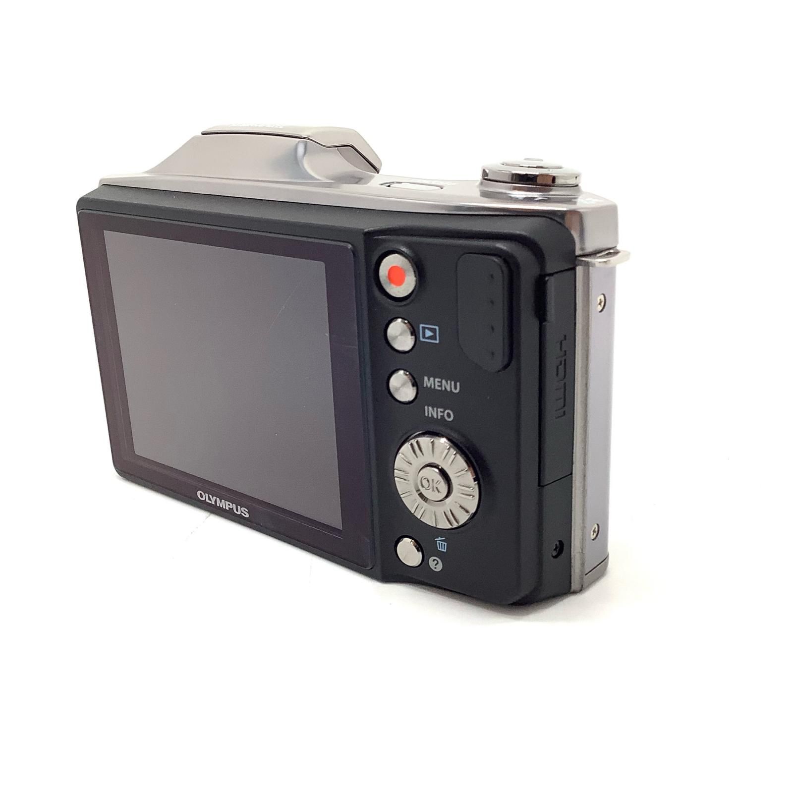 最速発送】OLYMPUS コンパクトデジタルカメラ OLYMPUS SZ-14 [シルバー