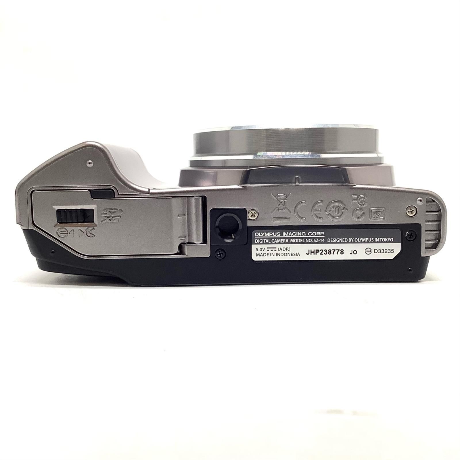 最速発送】OLYMPUS コンパクトデジタルカメラ OLYMPUS SZ-14 [シルバー