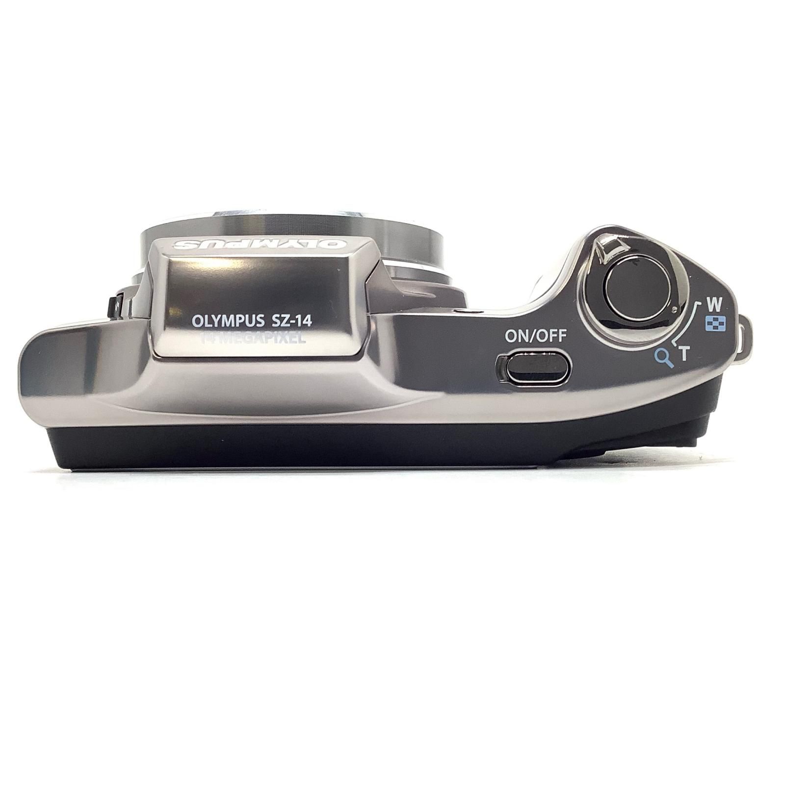 最速発送】OLYMPUS コンパクトデジタルカメラ OLYMPUS SZ-14 [シルバー