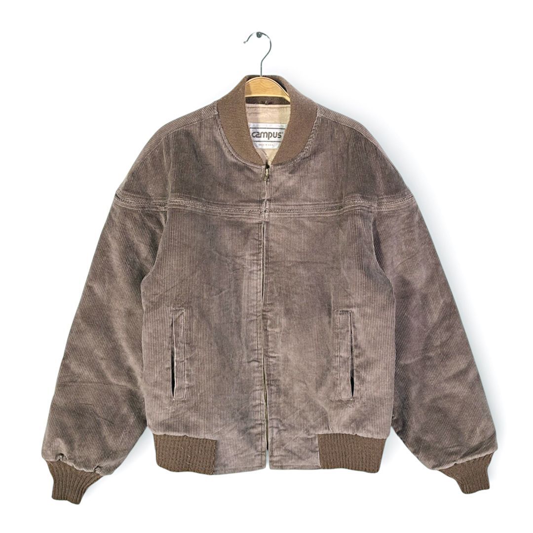 70s キャンパス USA製 ヴィンテージ カップショルダー コーディロイ