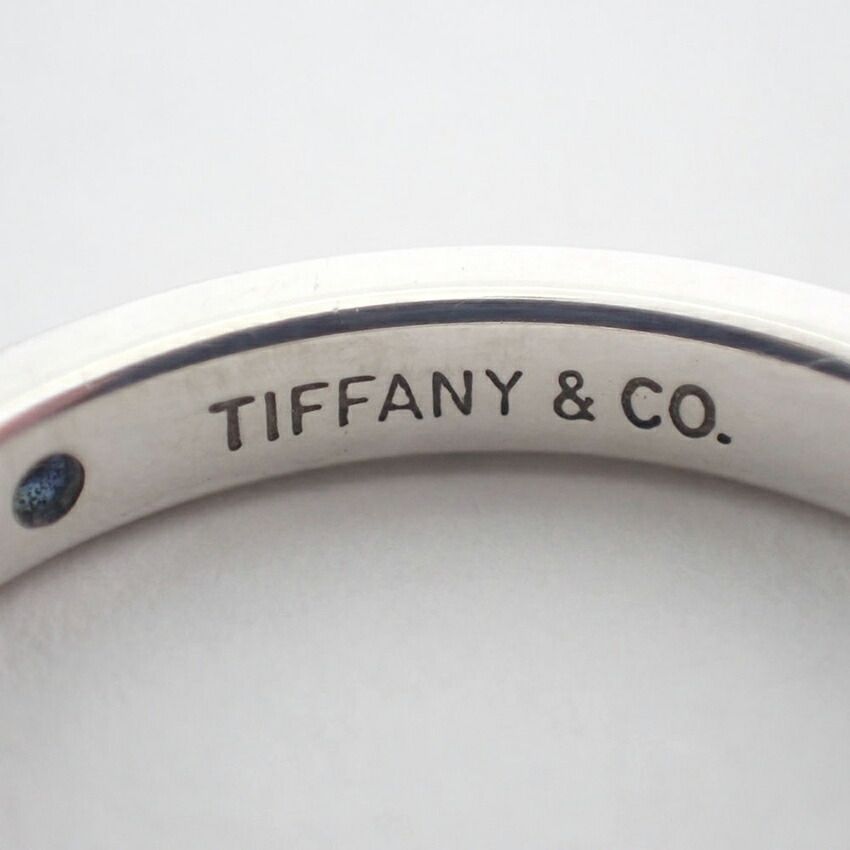 ティファニー 925 サファイア スタッキングバンドリング/10号/j109-8