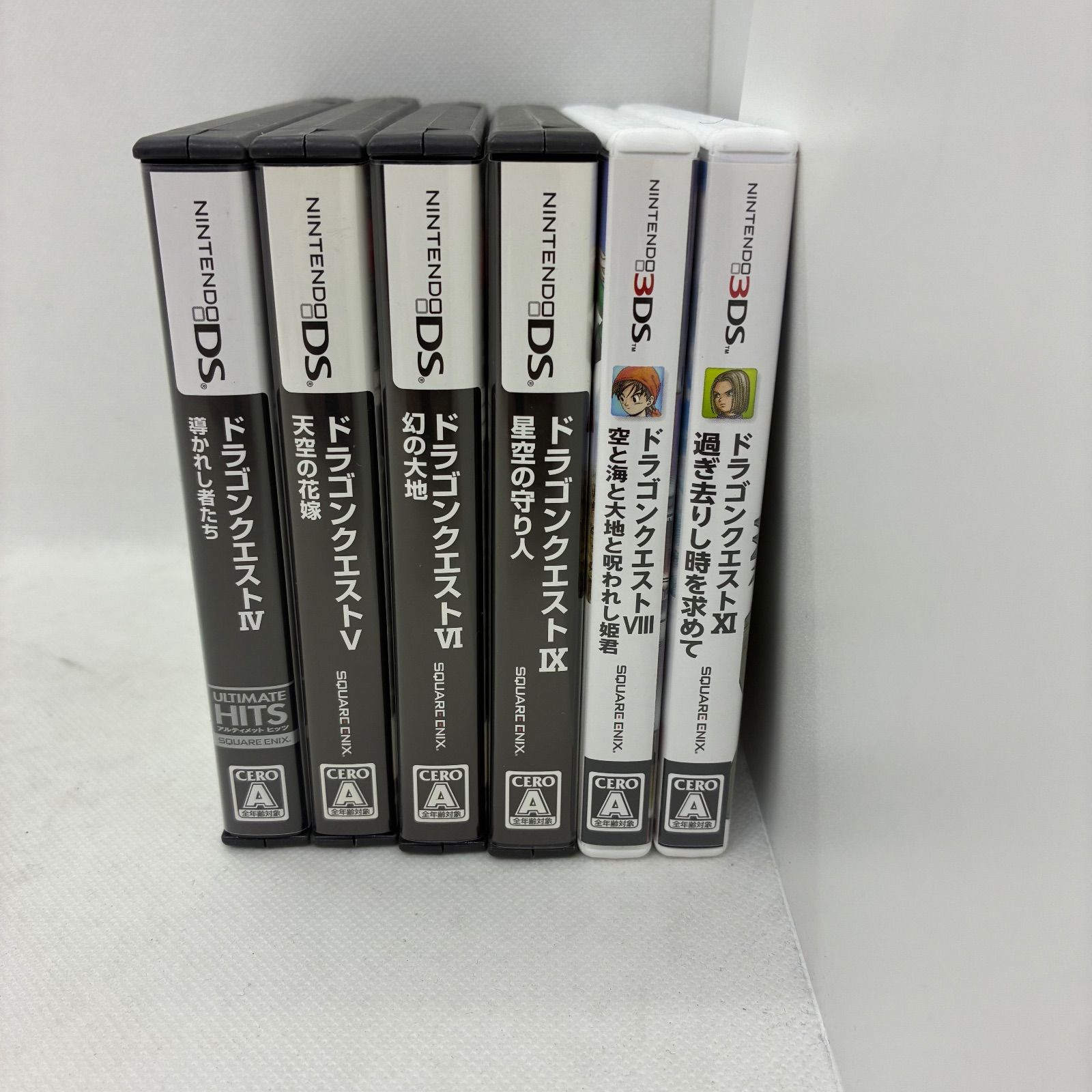 動作確認済】DS•3DSソフト『ドラクエ』シリーズ6本まとめセット - メルカリ