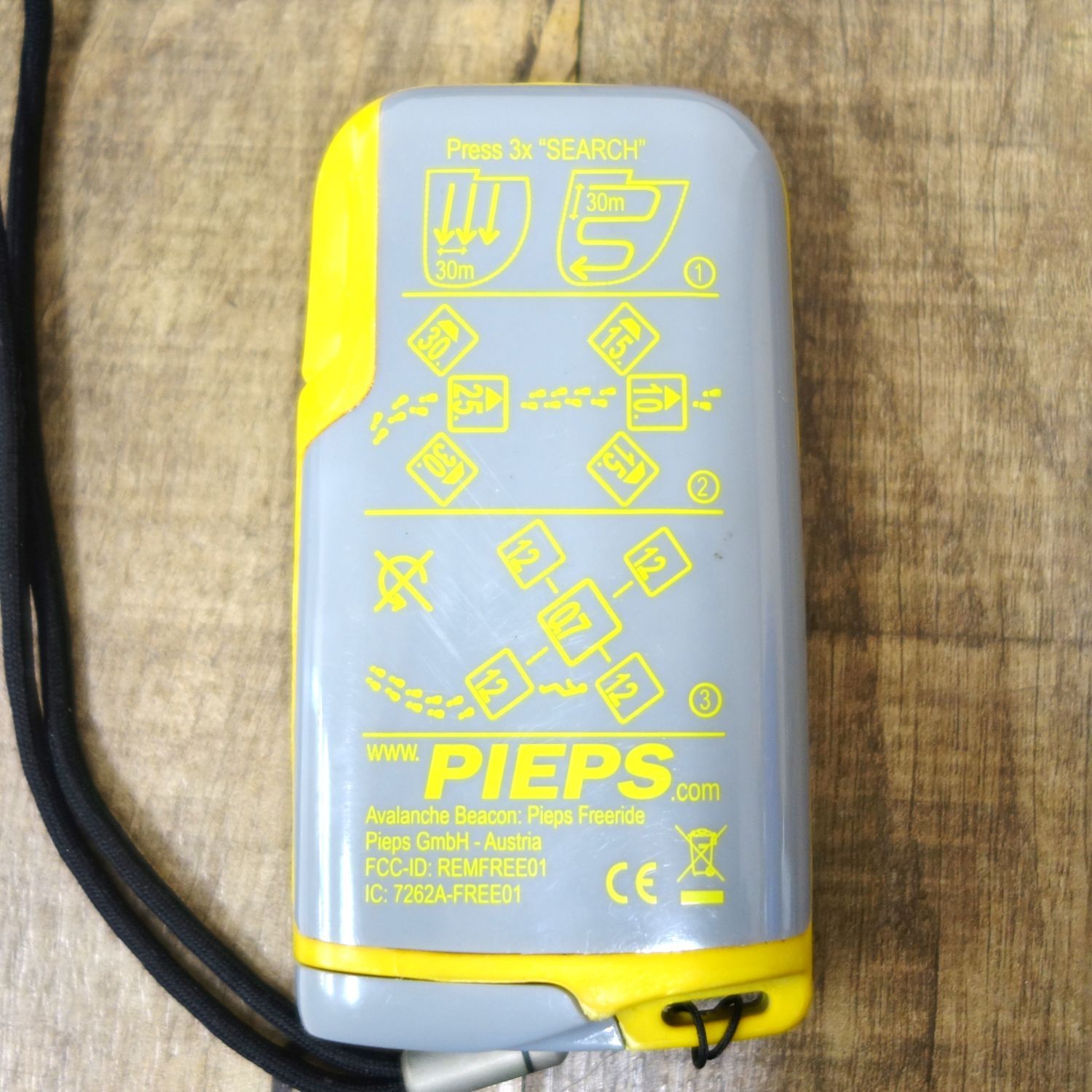 美品 ピープス PIEPS アバランチ ビーコン FREERIDE フリーライド