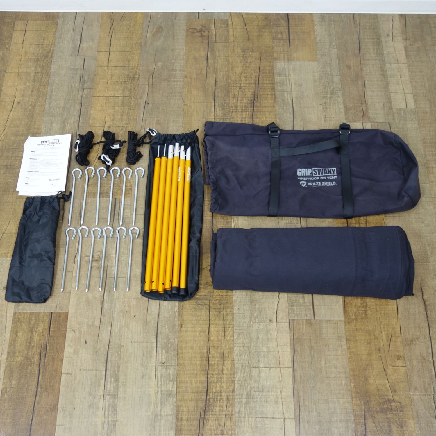 未使用 グリップスワニー GRIP SWANY FIRE PROOF GS TENT GST-01 