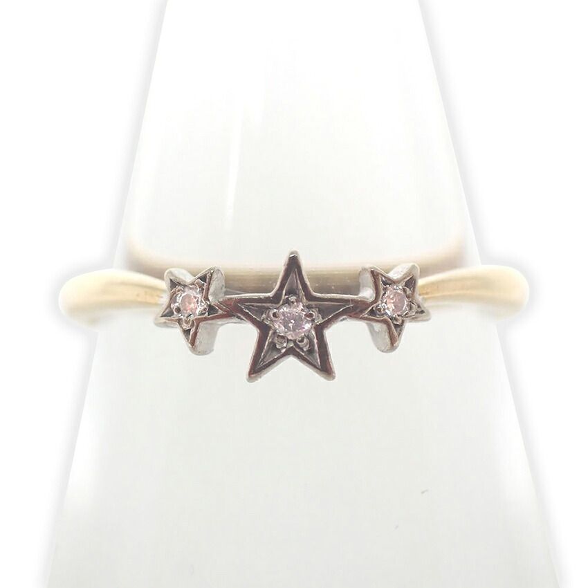 Star Jewelry/ K18 ダイヤモンド リング/4号/j122-41 【公式通販】