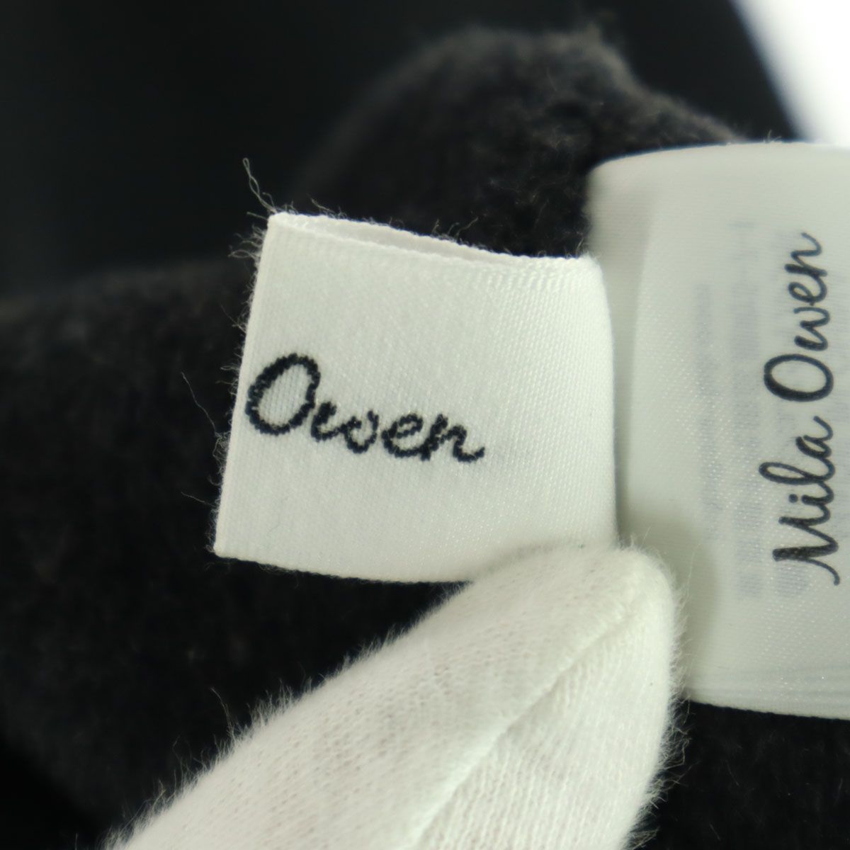 Mila Owen ミラオーウェン 24AW 長袖 フードリバーコート ガウンコート