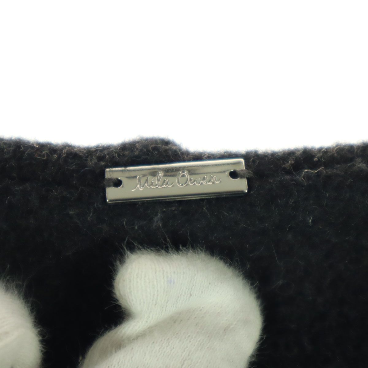 Mila Owen ミラオーウェン 24AW 長袖 フードリバーコート ガウンコート