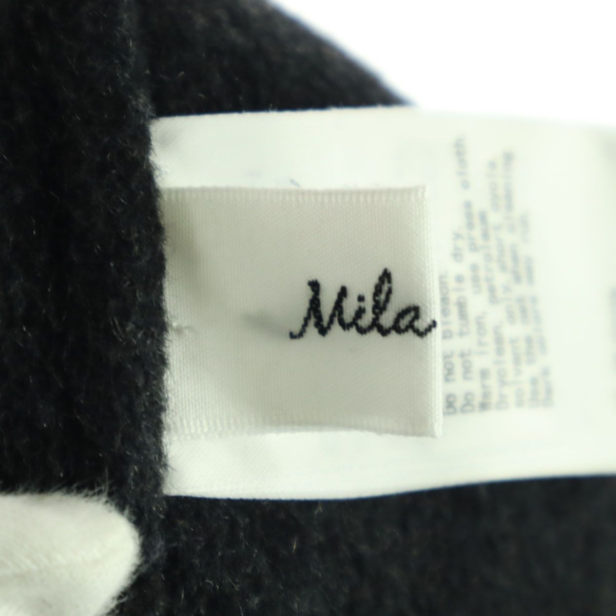 Mila Owen ミラオーウェン 24AW 長袖 フードリバーコート ガウンコート