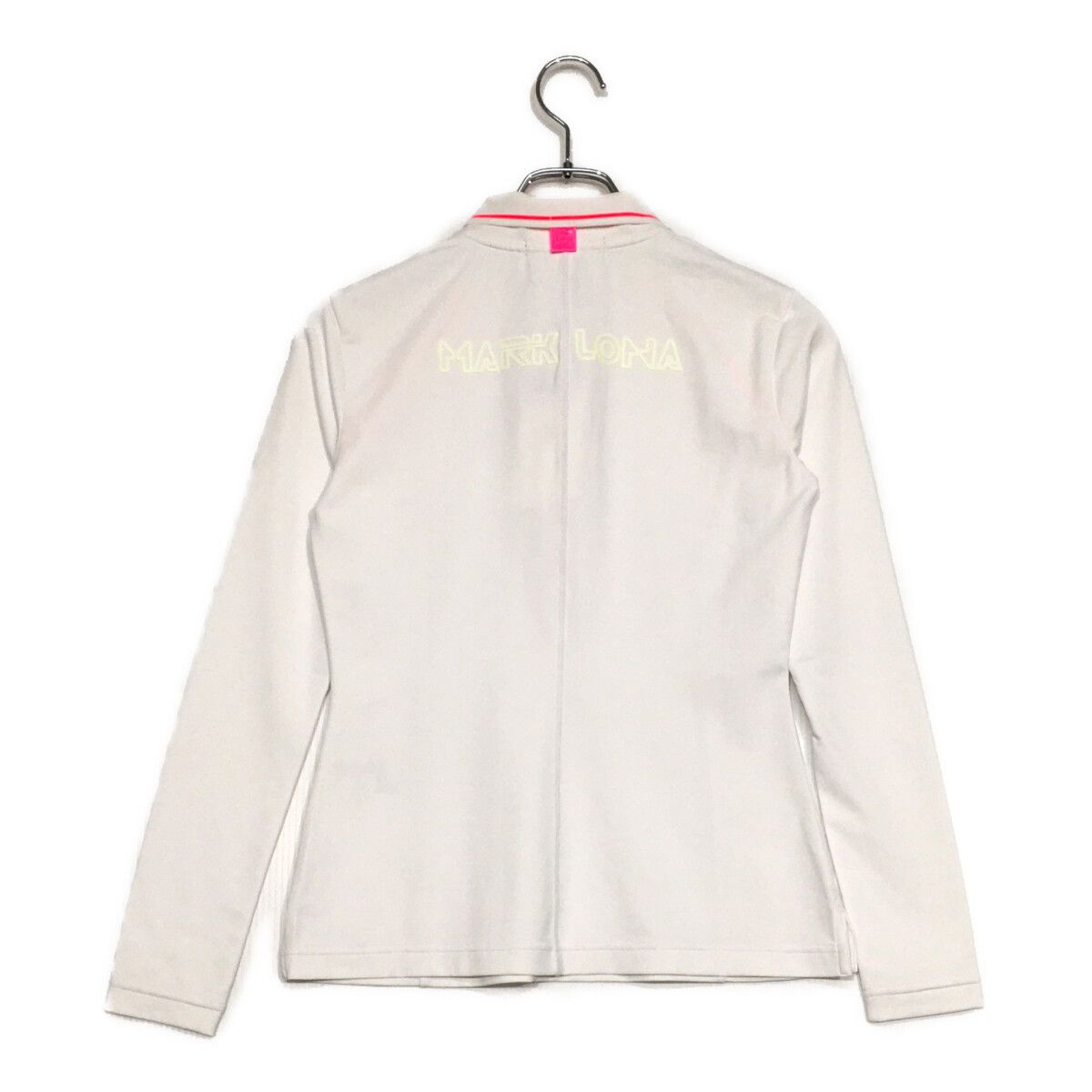 未使用品 レディース マークアンドロナ MARK&LONA 長袖ポロシャツ 38(M