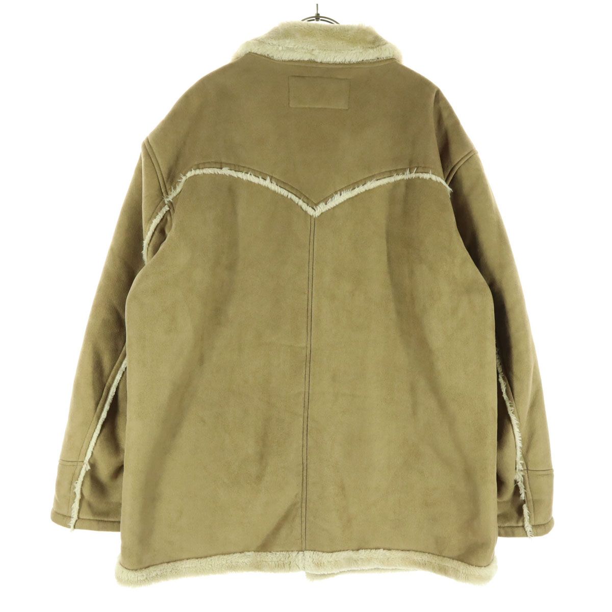 美品 KANSAI JEANS カンサイジーンズ 長袖 フェイク ムートン