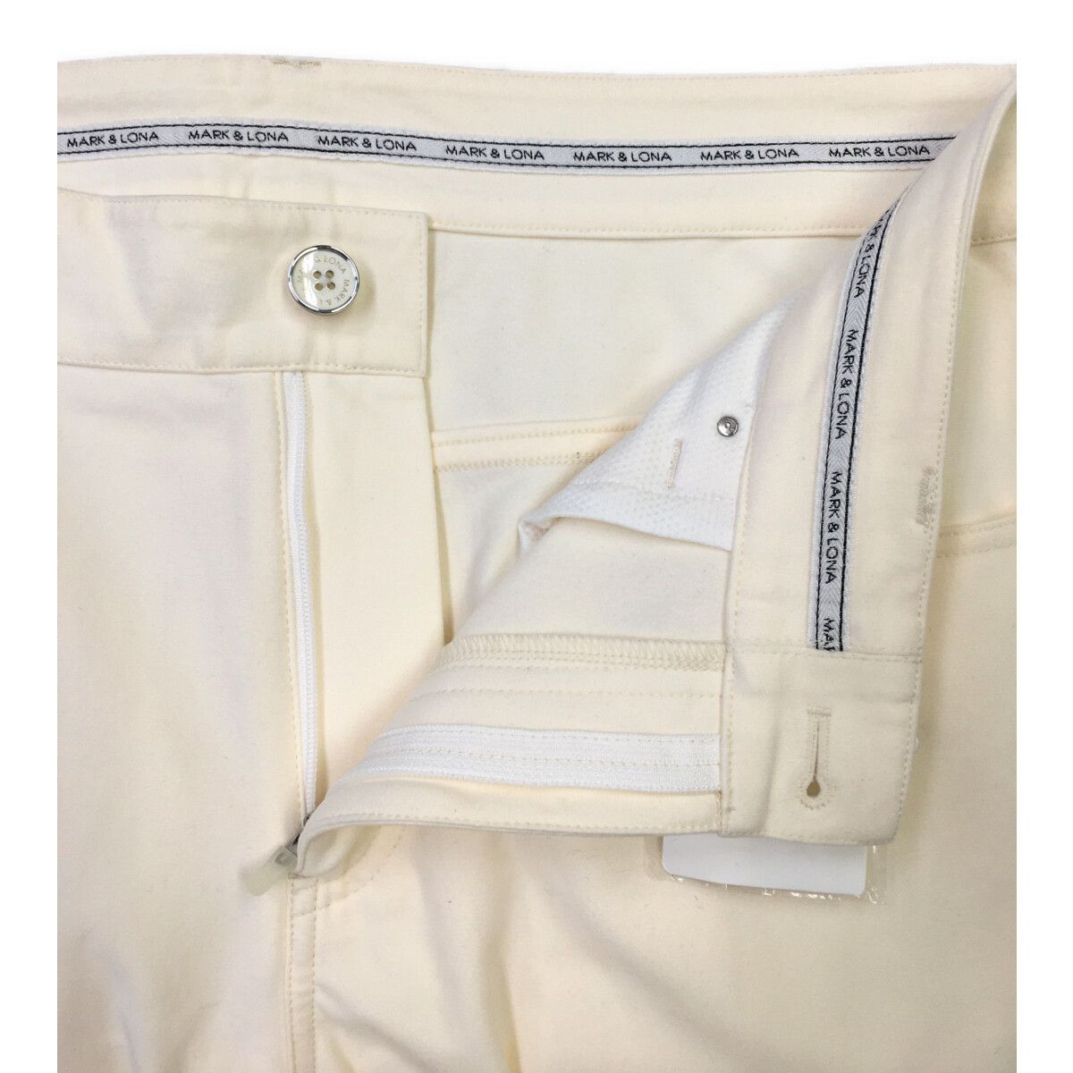 新品未使用 MARK&LONA コード パンツ 未使用品 メンズ マークアンドロナ MARK&LONA パンツ 48(L) 白系