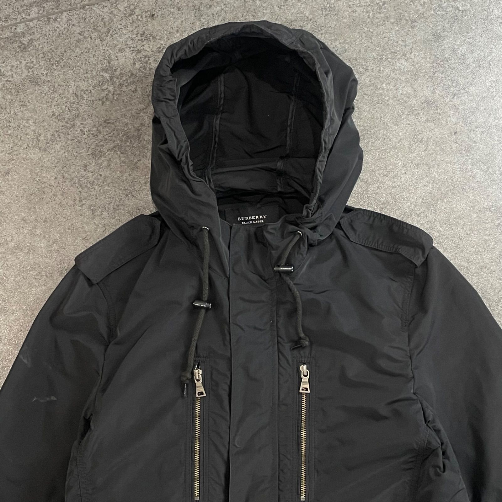 BURBERRY 22FW マウンテンパーカー Black XSバーバリー 楽天市場】BURBERRY バーバリー Logo Applique Technical Twill Hooded
