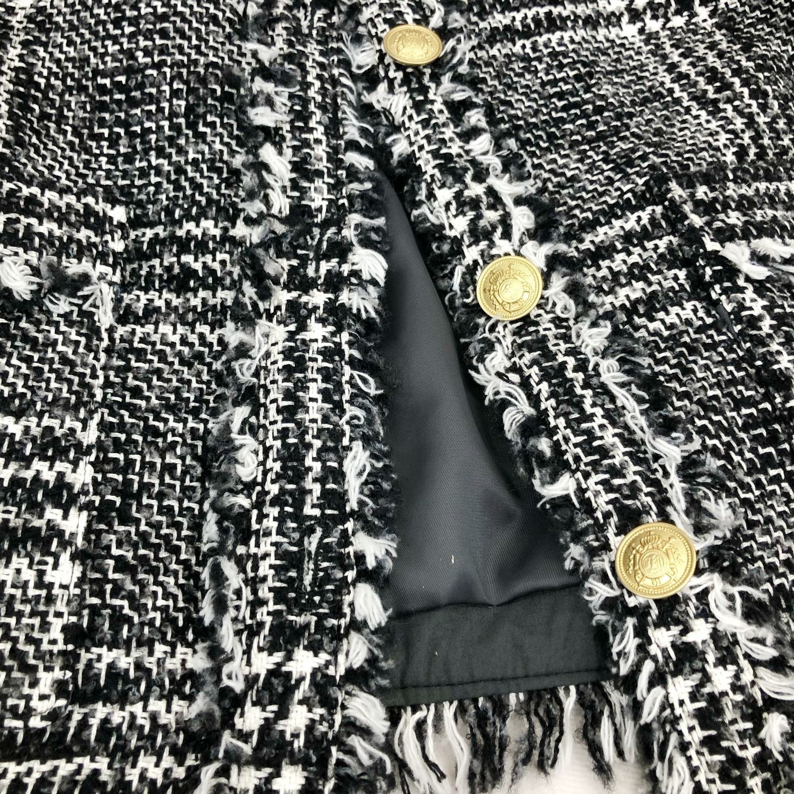 Mystrada マイストラーダ ツイーディーチェック ジャケット 33344980