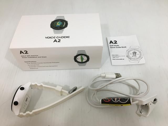 VOICE CADDIE A2 GPSナビ ホワイト Amazon | [ボイスキャディ] Voice Caddie A2 ゴルフウォッチ 完全防水
