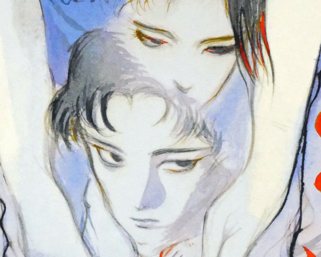 ✴️ 天野喜孝 ✴️ 直筆 サイン 【 ハクション大魔王 】 アニメ セル 当時物 天野 喜孝「BROTHERS」シルクスクリーン版画・限定直筆サイン入り