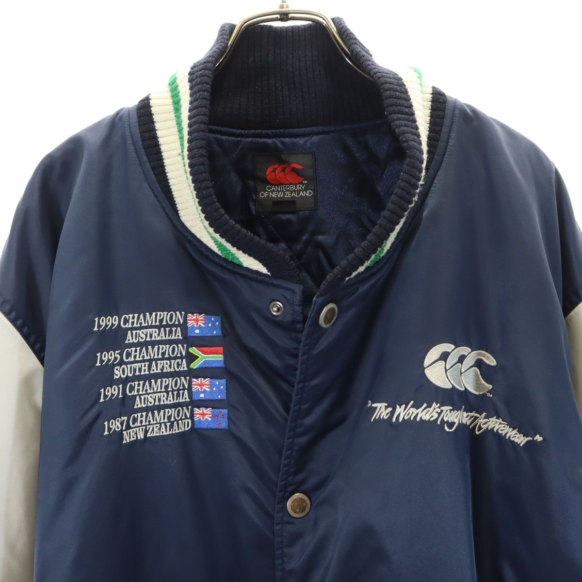 CANTERBURY OF NEW ZEALAND カンタベリー スタジャン 3L ネイビー 中綿