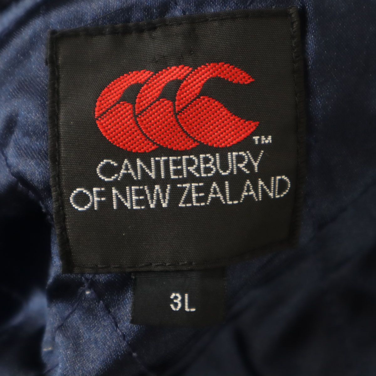 CANTERBURY OF NEW ZEALAND カンタベリー スタジャン 3L ネイビー 中綿
