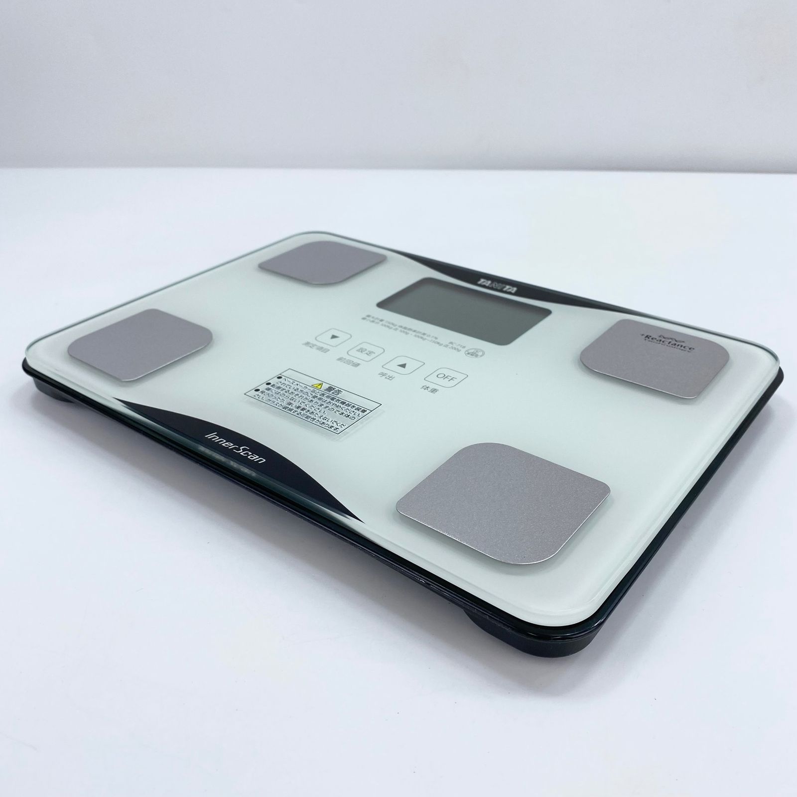 TANITA InnerScan BC-718-WH 体重計 体組成計 インナースキャン - メルカリ