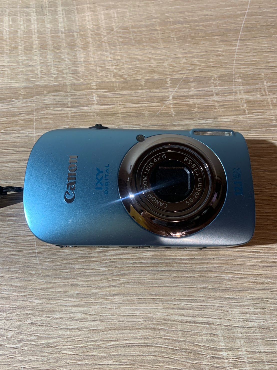 7339 Canon IXY DIGITAL 510 IS ブルー デジカメ 動作確認済み - メルカリ