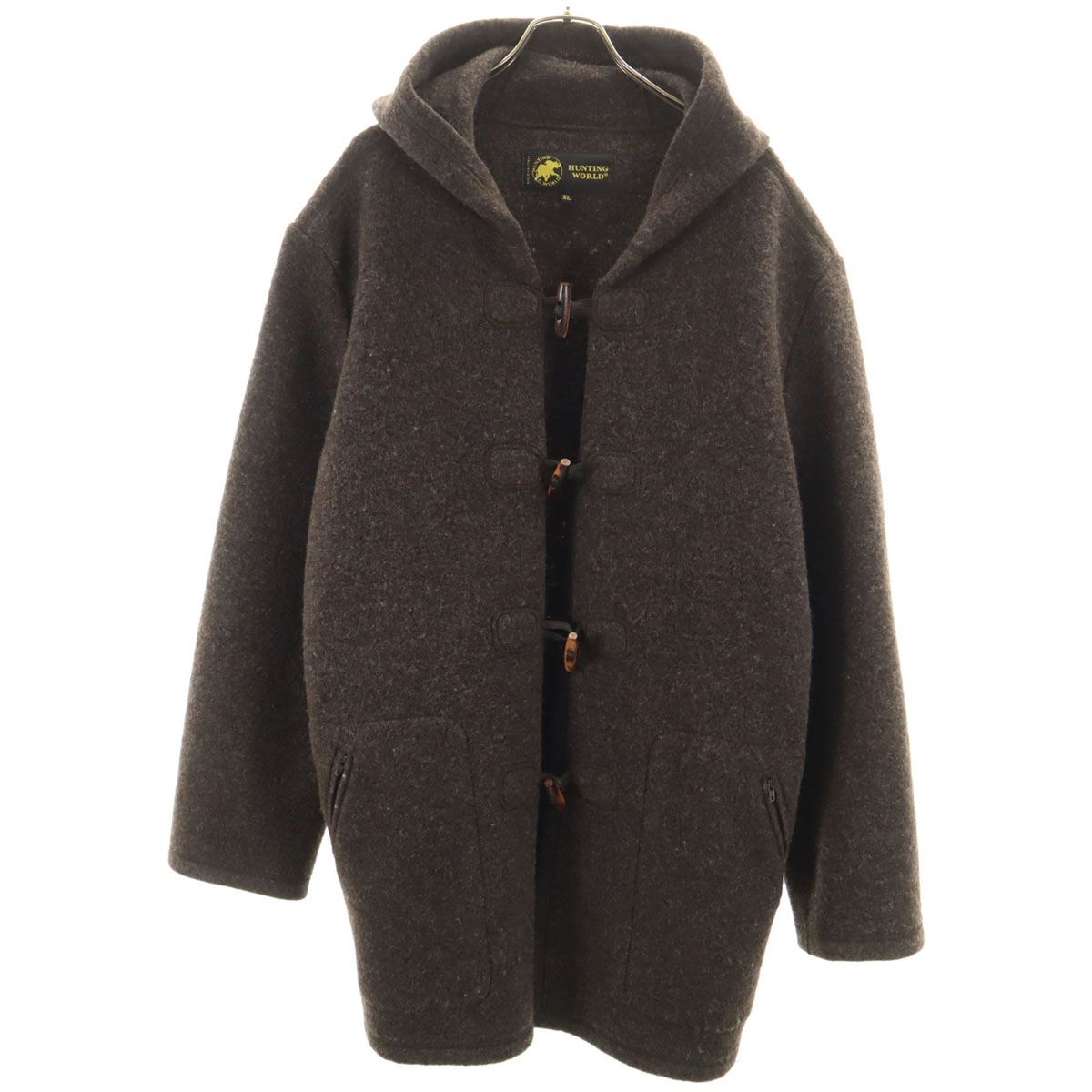 HUNTING WORLD ハンティングワールド イタリア製 圧縮ウール ダッフル