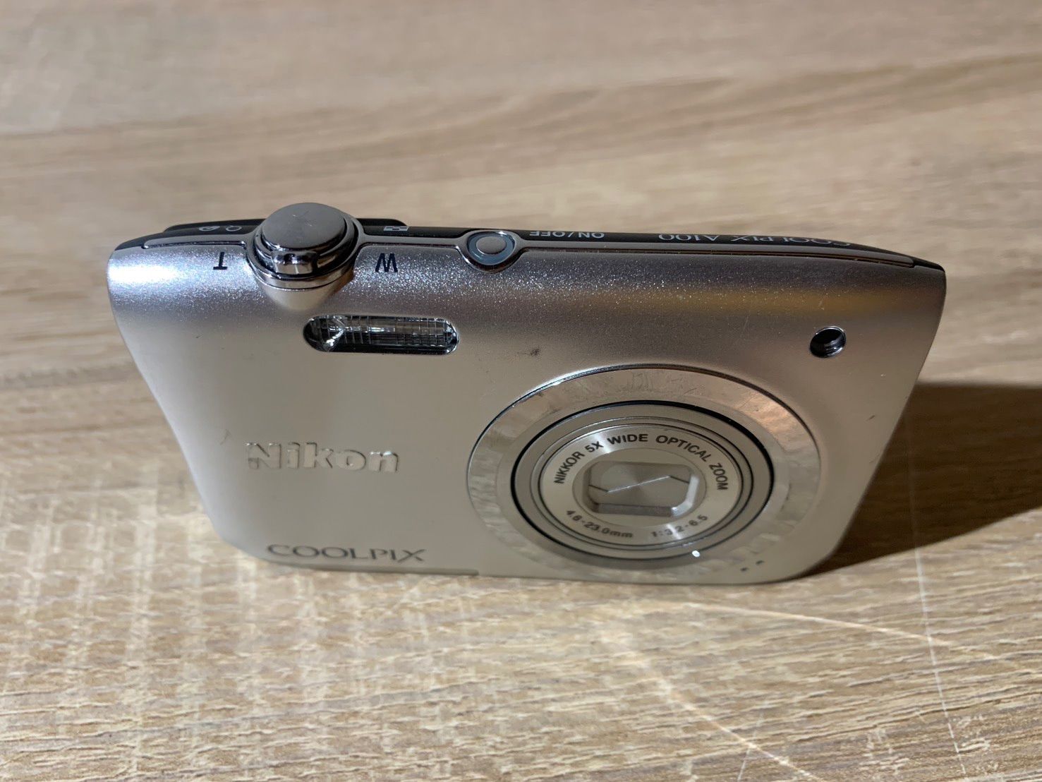 7343 Nikon COOLPIX A100 シルバー デジカメ ジャンク品 - メルカリ