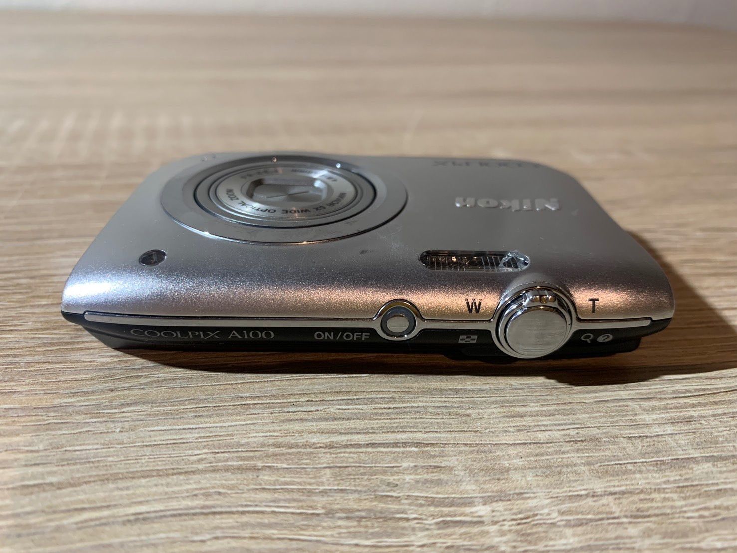 7343 Nikon COOLPIX A100 シルバー デジカメ ジャンク品 - メルカリ