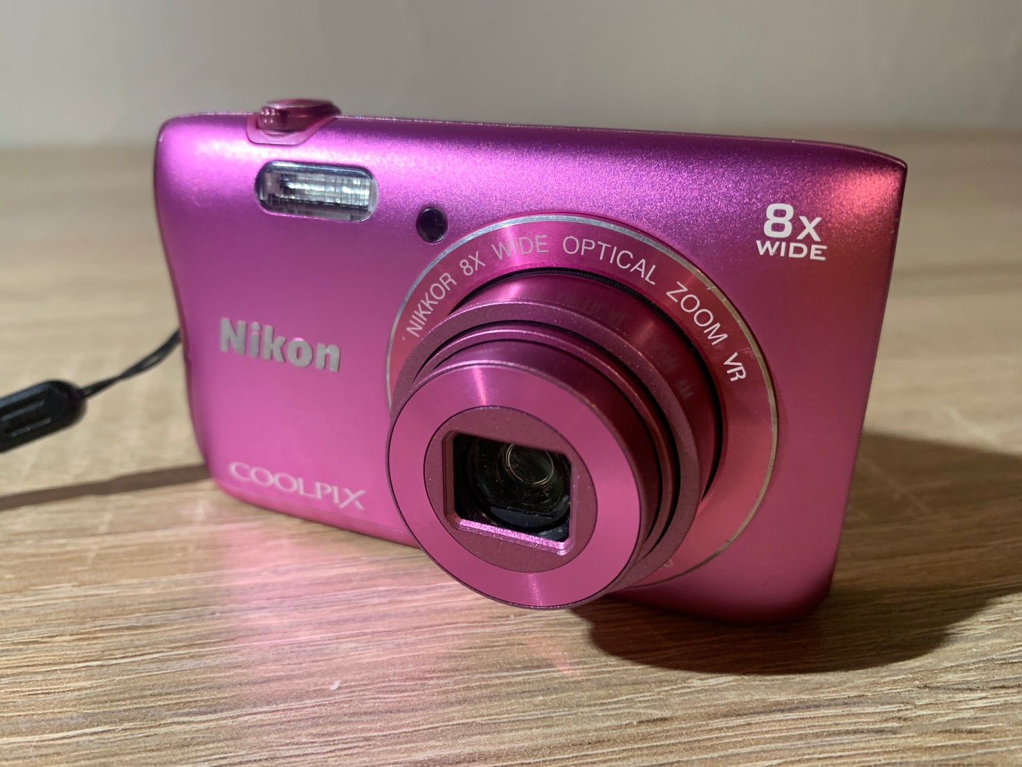 7344 Nikon COOLPIX S3700 ピンク デジカメ 動作確認済み - メルカリ