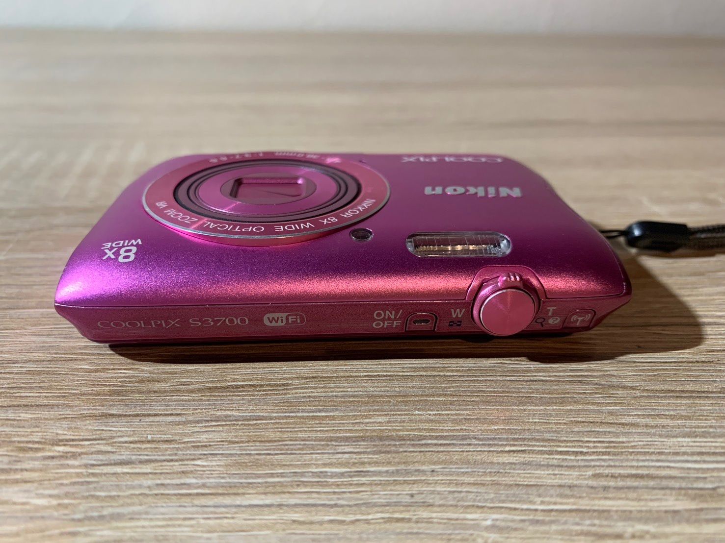 7344 Nikon COOLPIX S3700 ピンク デジカメ 動作確認済み - メルカリ