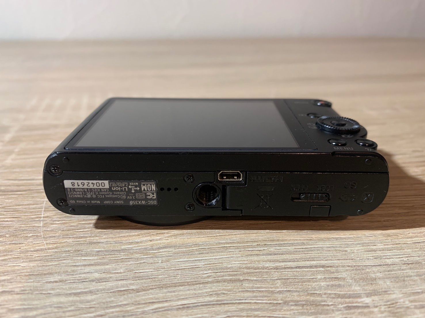 7347 Sony Cyber-Shot DSC-WX350 ブラック デジカメ ジャンク品 - メルカリ