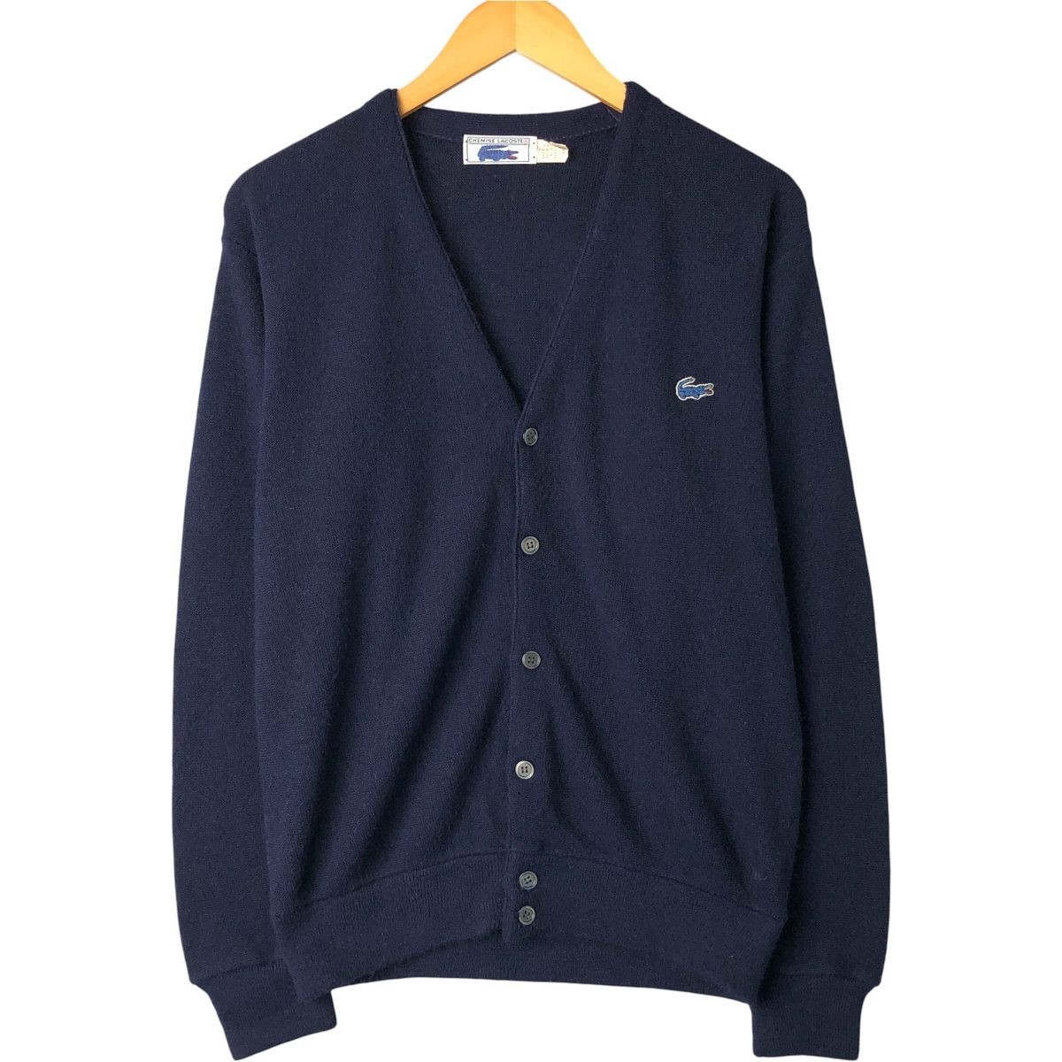 古着 70年代 ラコステ LACOSTE CHEMISE フレンチラコステ アクリル 