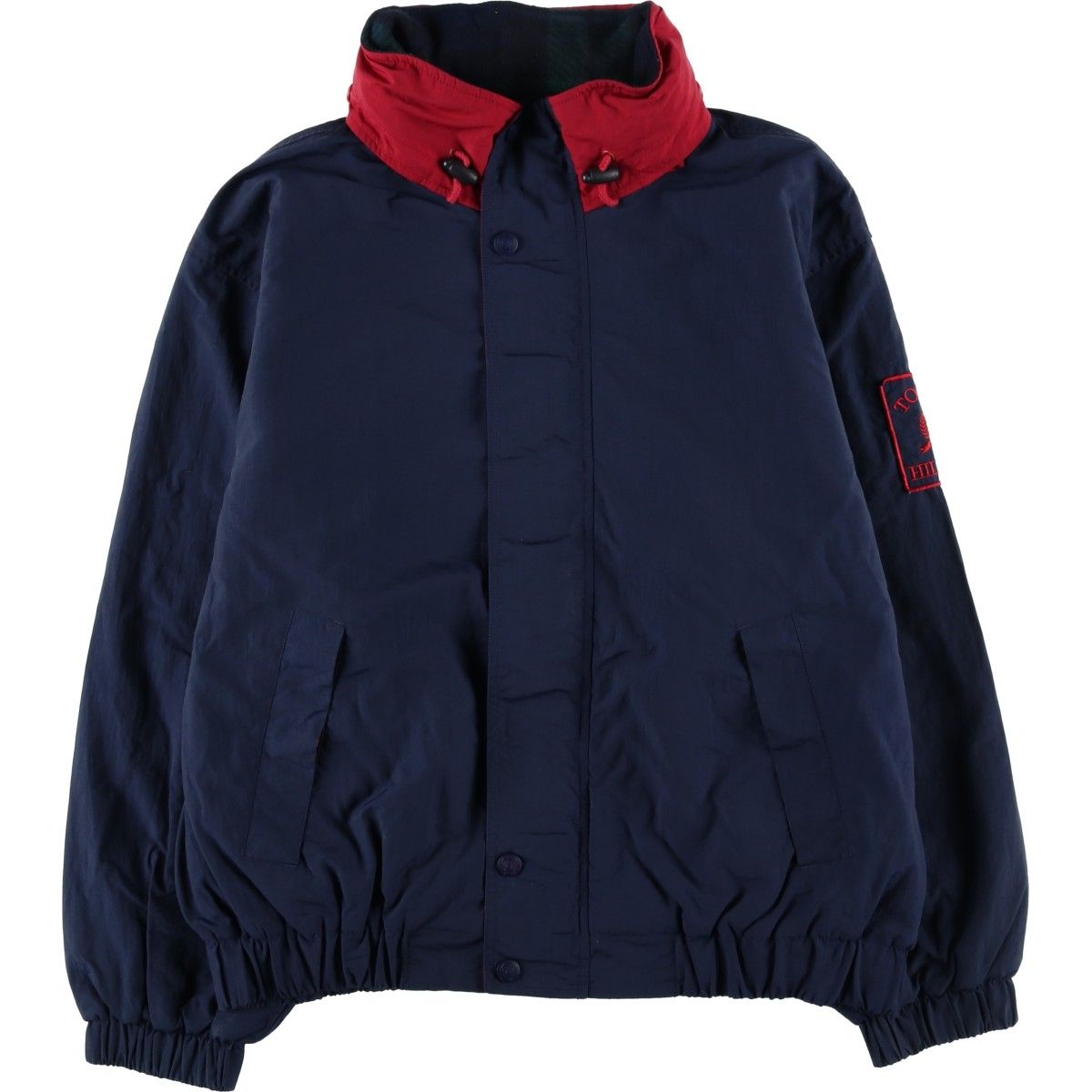 TOMMY HILFIGER」 ナイロンブルゾン LARGE ホワイト メンズ - TOMMY 