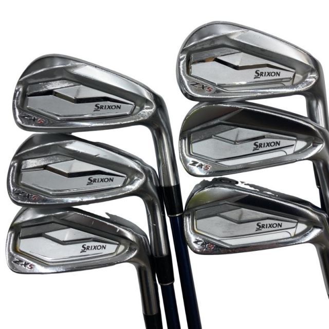 中古】 ダンロップ SRIXON ZX5 6S アイアンセット IR Diamana ZX for