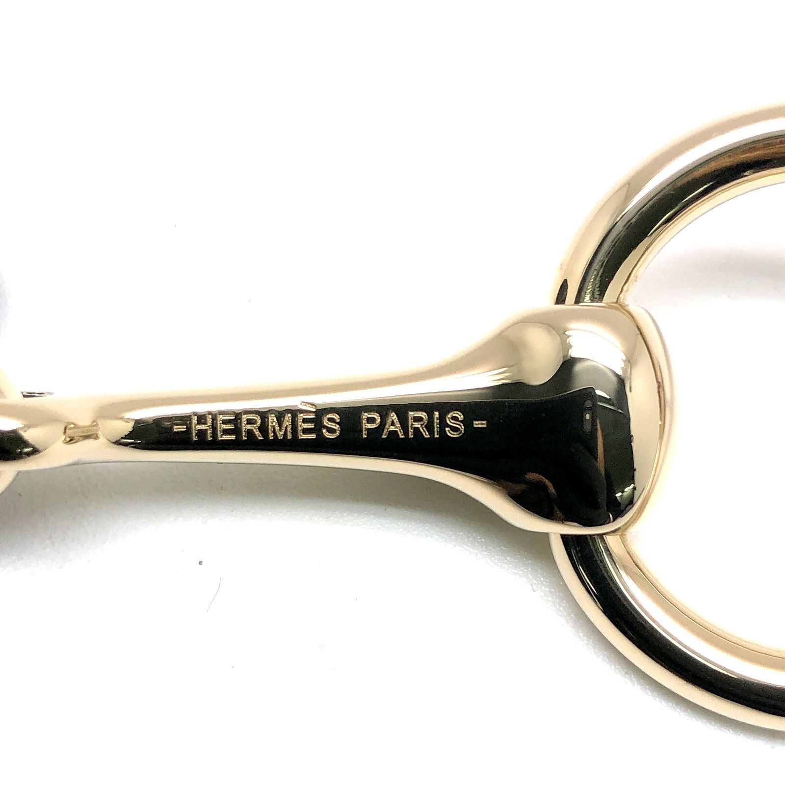 HERMES エルメス スカーフリング モールズ2 ホースビット 601432S